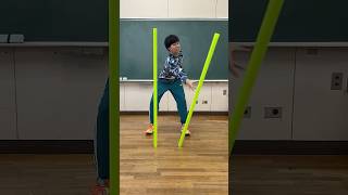 片手だけで2本の棒を倒すな！！！！