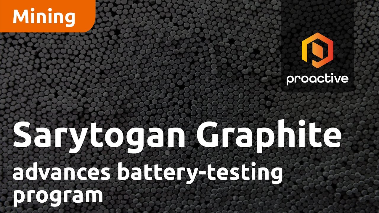 Sarytogan Graphite advances battery-testing program