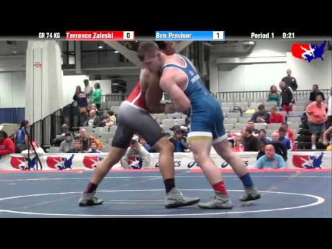 Terrence Zaleski vs. Ben Provisor at 2013 Las Vegas/ASICS U.S. Open