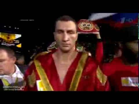Выход Владимира Кличко в бое с Поветкиным под red hot chili peppers can't stop