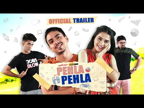 Thumbnail for video: Pehla Pehla - Official Trailer | Mini Web Series | Anushka Kaushik, Adarsh Gourav & Ritik | Alright!