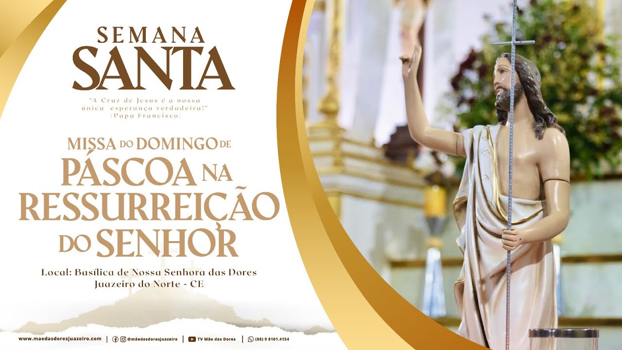 Santa Missa do dia 20/04/2025 19h