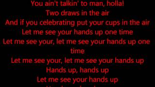 Swizz Beatz -- Hands Up -Feat Lil Wayne, Nicki Minaj, Rick Ross &amp; 2 Chainz [Official Lyrics Video]
