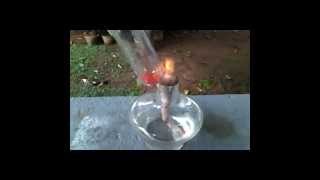 How to make Chromium oxide - Cr2O3 burn ammonium dichromate