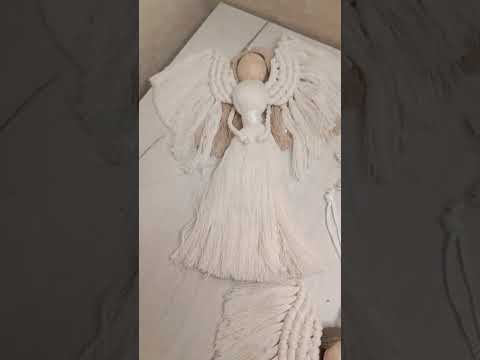 Ангел макраме - фото 1 - id-p2437079873