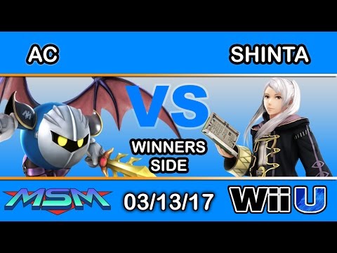 MSM 89 - AC (Meta Knight) Vs. TiE | Shinta (Robin) Winners Side - Smash Wii U
