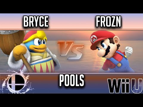 Smash'N'Splash 4  Pools -  Bryce (King Dedede) vs  Frozn (Mario)