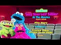Sesame Street Sing Yourself Sillier At The Movies 2005 DVD Menu Walkthrough REUPLOAD