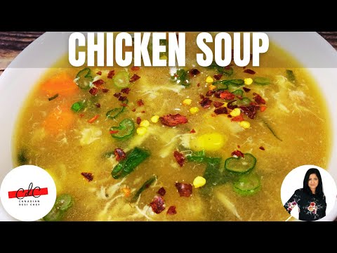 Healthy, Quick, Simple & Healthy Chicken Soup Recipe at home