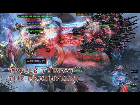 STARCRAFT 2 COOP MUTATION | TRIPLE THREAT | ALARAK & KARAX | THE DEATHFLEET