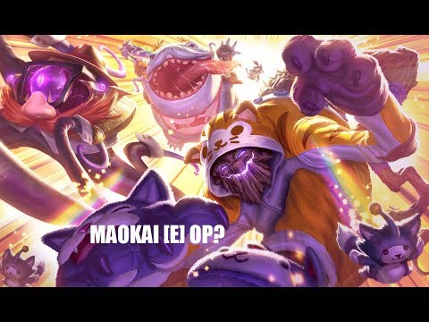 Maokai E insane damage!