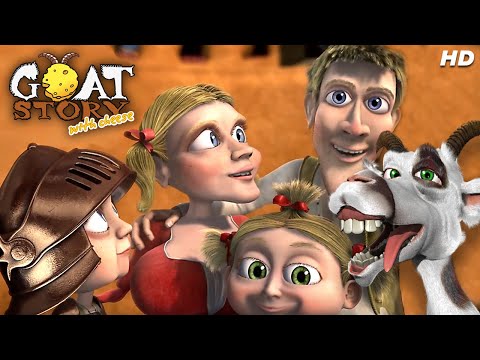Goat story 2 with Cheese - Children crazy and mad Cartoon