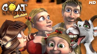 Goat story 2 with Cheese - Children crazy and mad Cartoon
