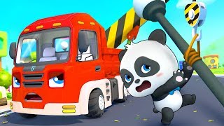 Download lagu Truk Rekayasa Membantu Gajah-gajah Dalam Kesulitan | Lagu Anak-anak | BabyBus Bahasa Indonesia mp3