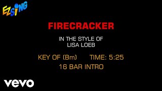Lisa Loeb - Firecracker (Karaoke EZ Sing)