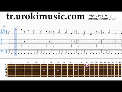 Ukulele dersleri Jonas Blue - Mama Notalar Eğitim Bölüm#1 um-i723