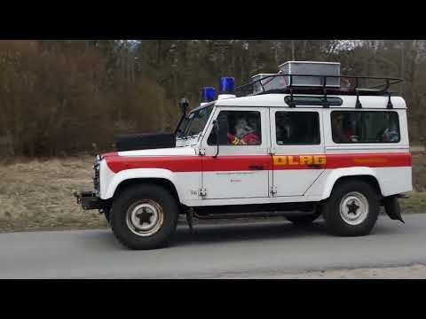 GW-Wasserrettung 40-58-2 + GW-Wasserrettung 40-58-1 vom DLRG Büchen auf Showfahrt