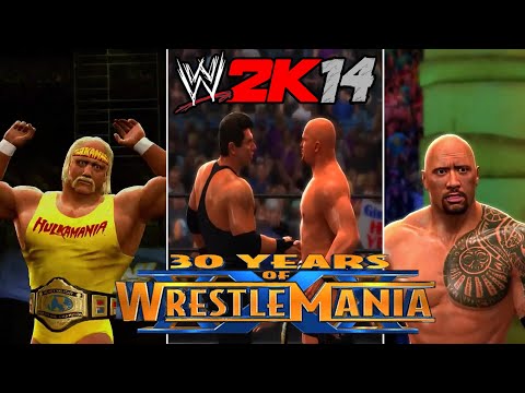 I Beat ALL WWE 2K14 30 Years of WrestleMania in 1 video