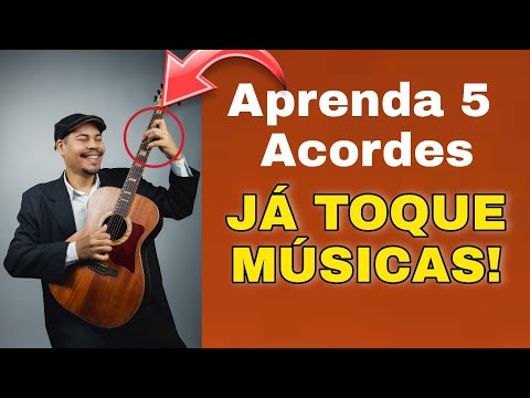 5 primeiros Acordes que TODO INICIANTE DEVE SABER NO VIOLÃO