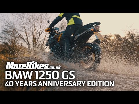 BMW 1250 GS 40 Years Anniversary Edition Makes a Splash