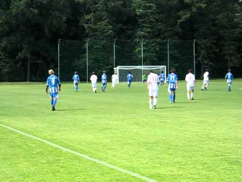Fotbal Trinec U16 - MFK Havirov U16 16.07.2011 Karvina Fragment meczu cz1