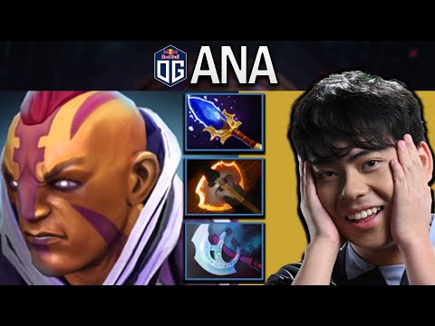 OG.ANA ANTI-MAGE COUNTERS WRAITH KING - DOTA 2 7.30E GAMEPLAY.