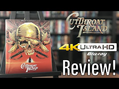 Cutthroat Island (1995) 4K UHD Blu-ray Review!