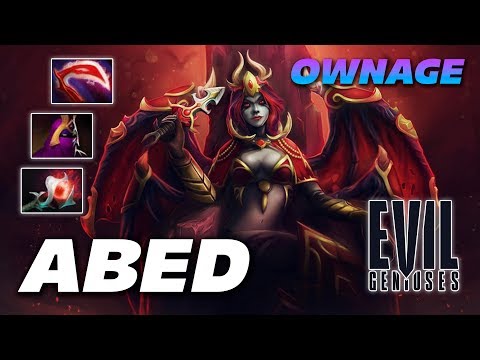 ABED Queen of Pain Ownage - Dota 2 Pro Gameplay