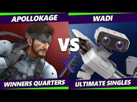 S@X 388 Online Winners Quarters - ApolloKage (Snake) Vs. WaDi (ROB) Smash Ultimate - SSBU