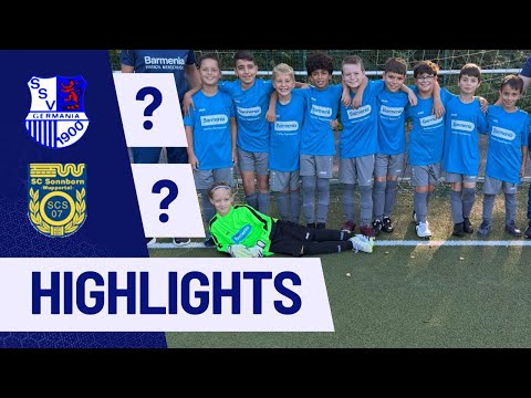 Aufholjagd wie in der Bundesliga! SSV Germania Wuppertal vs SC Sonnborn Highlights (E-Junioren / 4K)