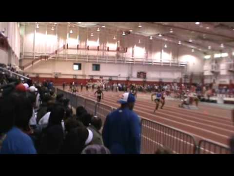 2011 Carl Lewis Indoor Open   60m Dash   Girls Prelims   Craishia Washington   Heat 8