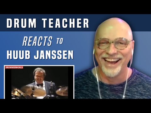 Drum Teacher Reacts to Huub Janssen - Drum Solo