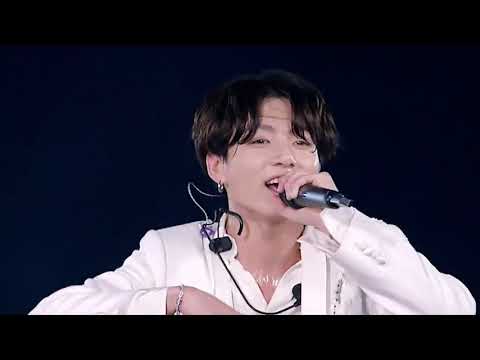 BTS JUNGKOOK singing Airplane Pt2 Acapella @ Speak Yourself Tour In São Paulo Brazil