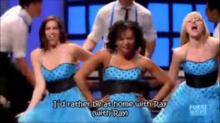 Glee - Rehab (Full Performance with Lyrics)