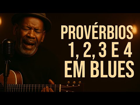 Provérbios 1, 2, 3 e 4 | Blues Gospel da Fé | Que ensina, confronta, restaura e fortalece a fé