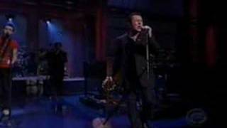 Joe Strummer on Letterman - Johnny Appleseed