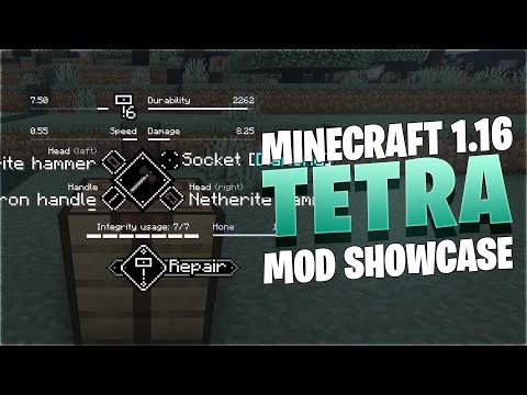 Tetra - Minecraft 1.16 Mod Showcase