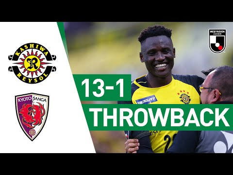 Michael Olunga scores eight goals in one game! | Kashiwa Reysol 13-1 Kyoto Sanga | 2019 | J2 League