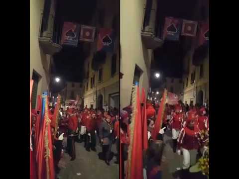 Aranceri Asso di Picche Carnevale d'Ivrea 2017
