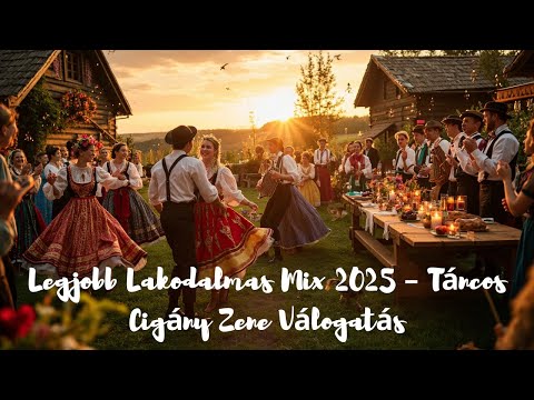Legjobb Lakodalmas Mix 2025 - Táncos Cigány Zene Válogatás !