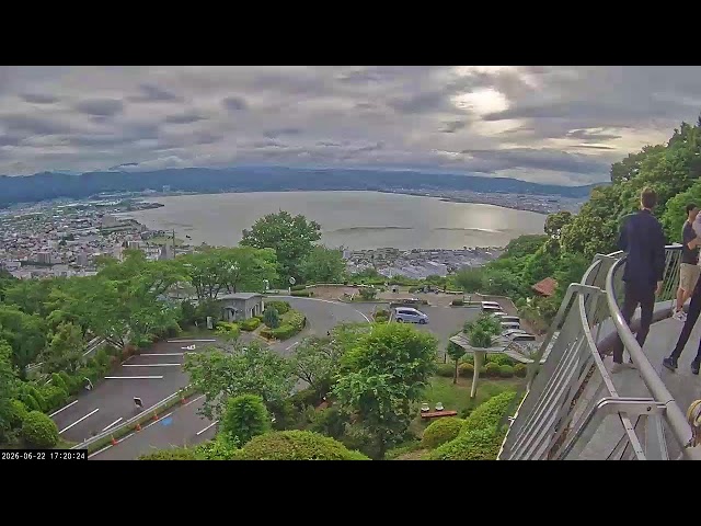 立石公園 諏訪湖展望