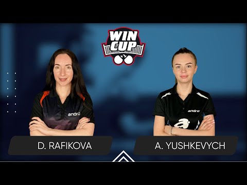 07:00 Diana Rafikova - Anastasiia Yushkevych 04.02.2025 WINCUP Women Professional. TABLE 1