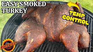 Easy Smoked Spatchcock Turkey on the WSM! | Perfect Temps with Typhur Sync