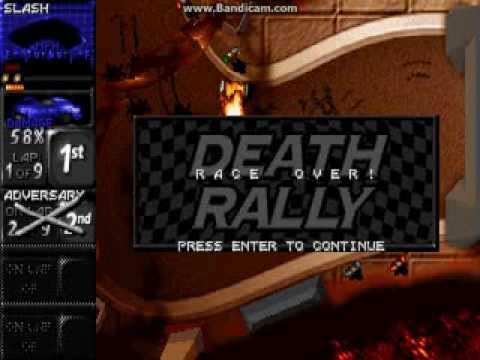 Destroying the Adversary in 25 seconds - Death Rally (1996)