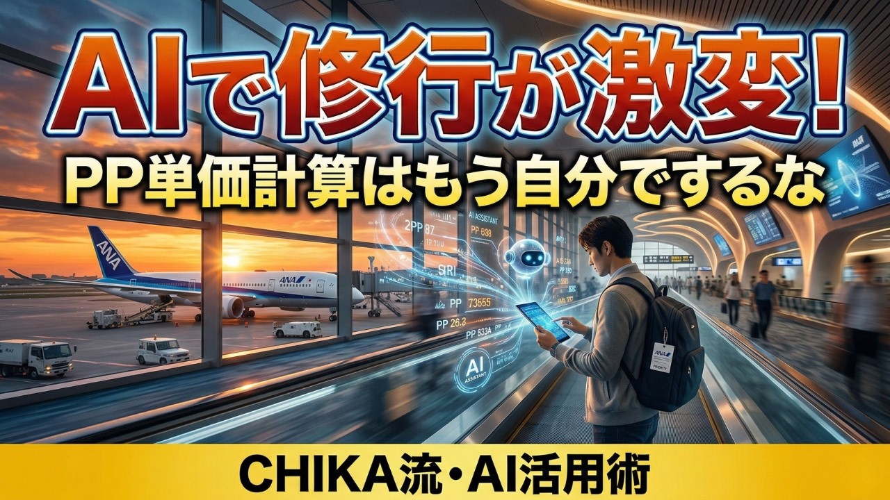 SFC修行×AI‼️修行僧の味方はどっち？ChatGPT vs Gemini。PP単価計算が爆速になる「裏技」を公開？