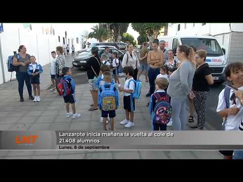 Lanzarote inicia este martes la vuelta al cole de 21.408 alumnos