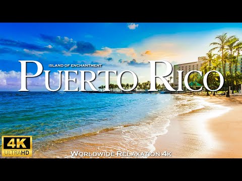 PUERTO RICO 4K Amazing Nature Film - 4K Scenic Relaxation Film With Inspiring Cinematic Music