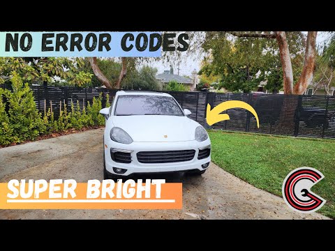LED MATRIX Style Headlight Upgrade for 2010 - 2018 Porsche Cayenne - FULL DIY Install!