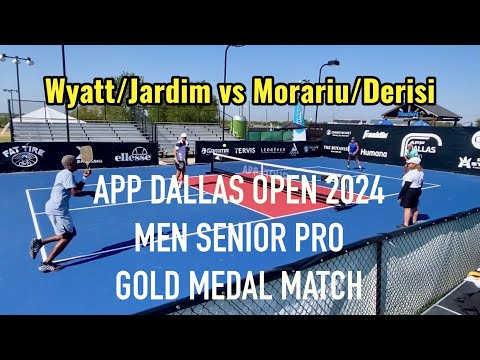 APP Senior Pro Dallas Open 2024 Mens Double Nail-Biting FINAL (Cut Outs)