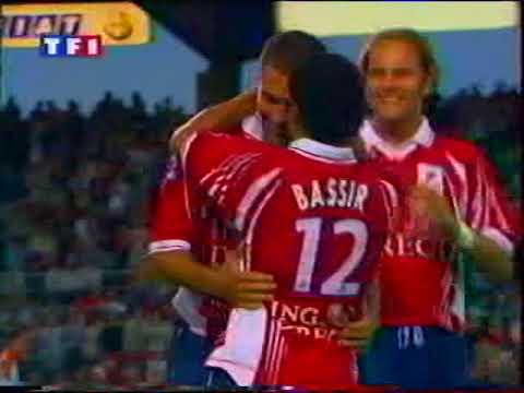 Lille/Lorient (3-1), 4 août 2001